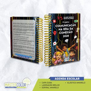 Agenda Capa Dura Escolar Personalizada