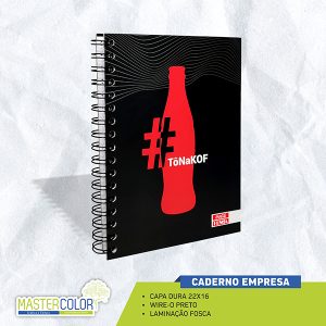 Caderno Personalizado A4 A5 - Melhor opção de brindes personalizados