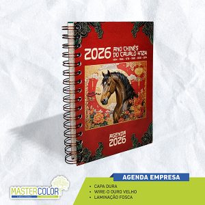Agenda Personalizada Capa Dura para Empresas