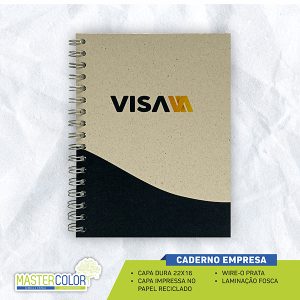 Caderno Personalizado Ecológico