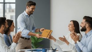 O que dar de brinde para a equipe de vendas