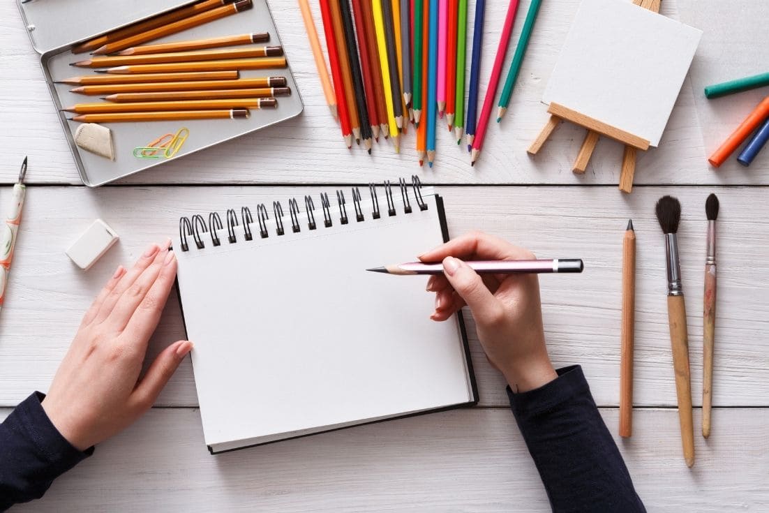 Sketchbooks: como desbloquear a criatividade?